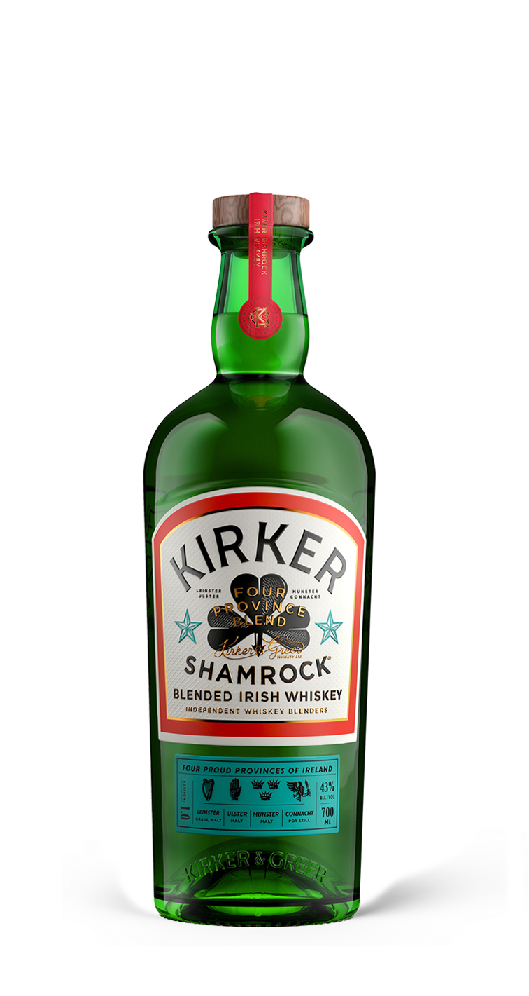 KIRKER SHAMROCK IRISH WHISKEY